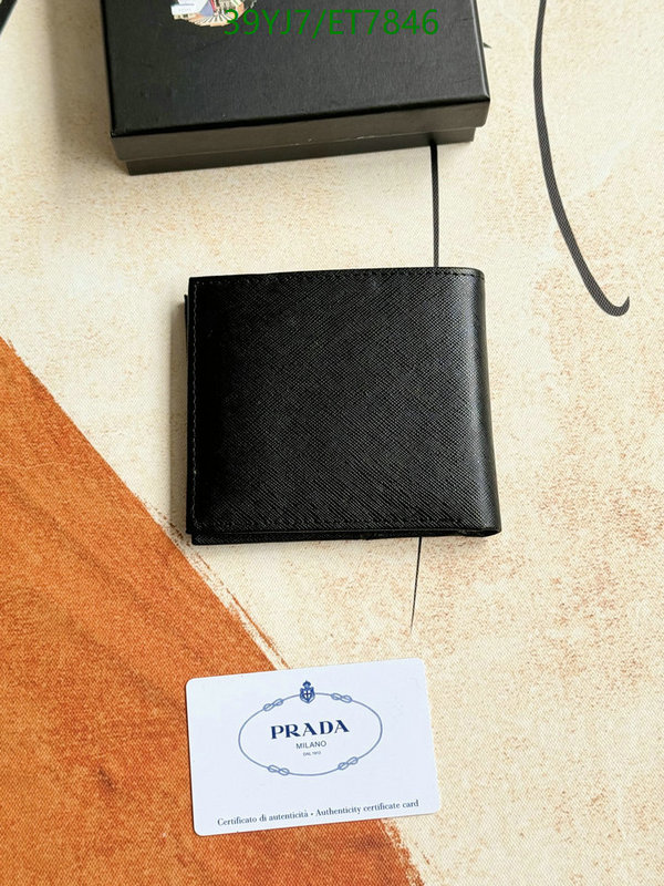 Prada-Wallet-4A Quality Code: ET7846 $: 39USD