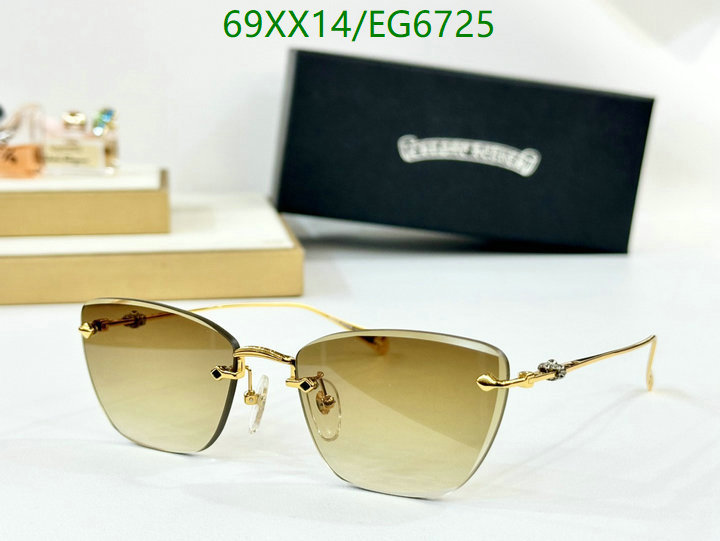 Chrome Hearts-Glasses Code: EG6725 $: 69USD