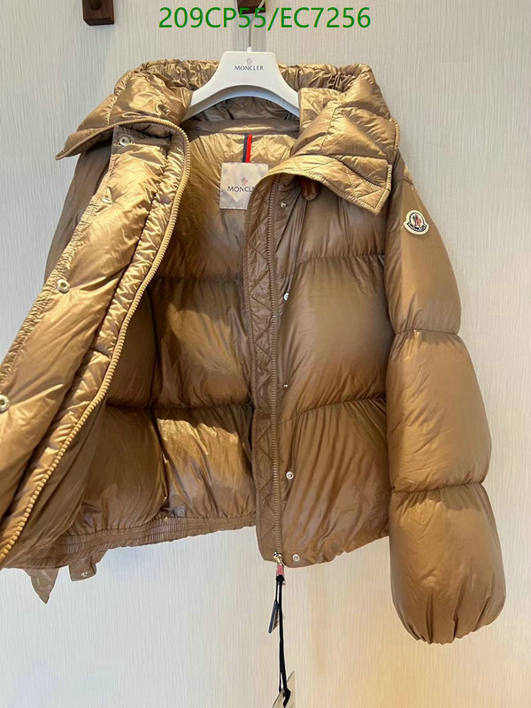 Moncler-Down jacket Men Code: EC7256 $: 209USD