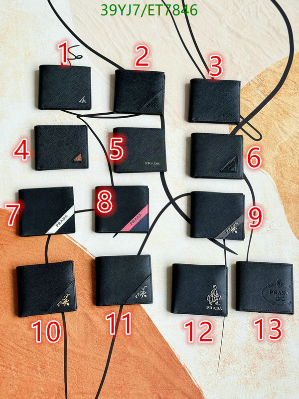 Prada-Wallet-4A Quality Code: ET7846 $: 39USD