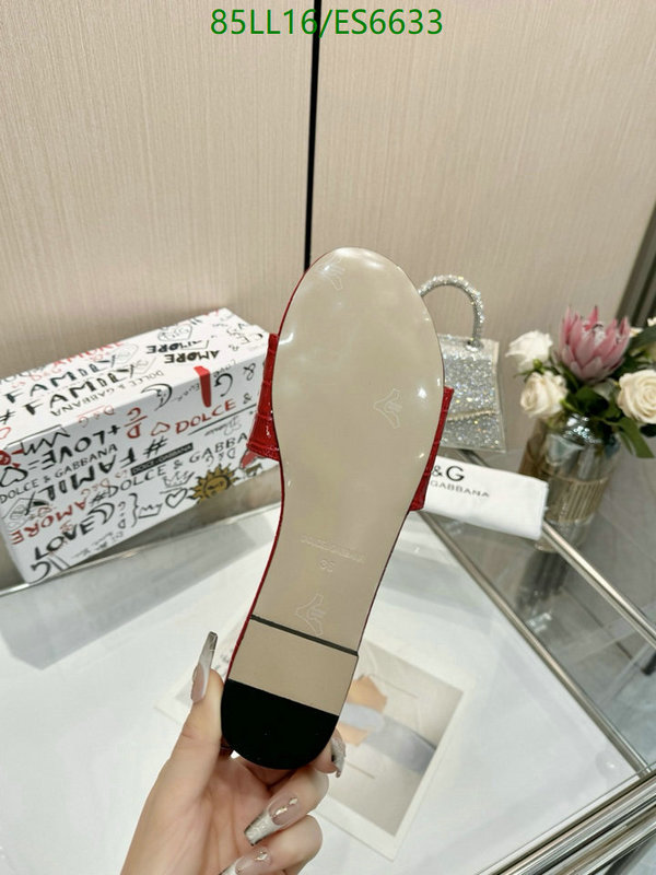 D&G-Women Shoes Code: ES6633 $: 85USD