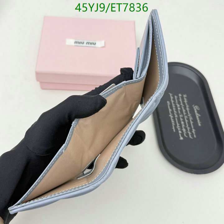 Miu Miu-Wallet-4A Quality Code: ET7836 $: 45USD