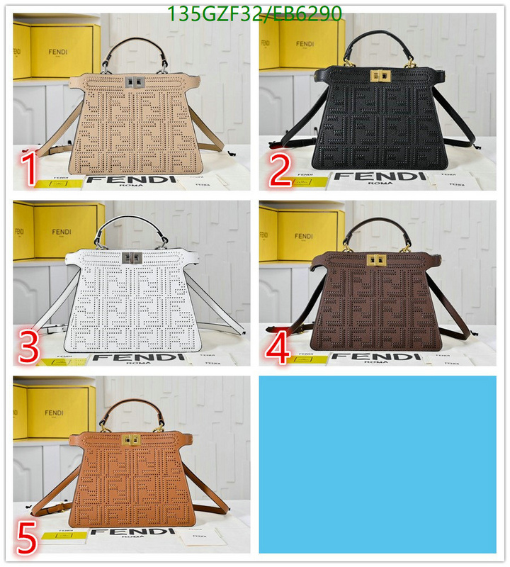 Fendi-Bag-4A Quality Code: EB6290 $: 135USD