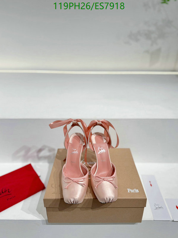 Christian Louboutin-Women Shoes Code: ES7918 $: 119USD
