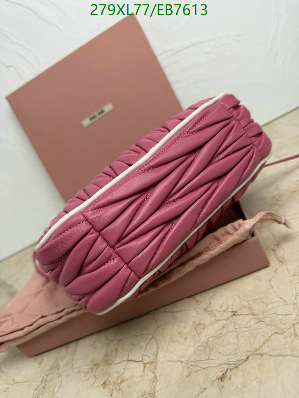 Miu Miu-Bag-Mirror Quality Code: EB7613 $: 279USD