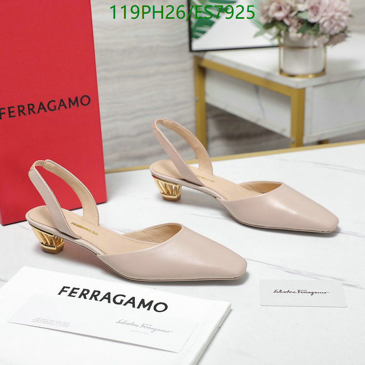 Ferragamo-Women Shoes Code: ES7925 $: 119USD