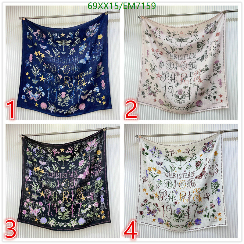 Dior-Scarf Code: EM7159 $: 69USD