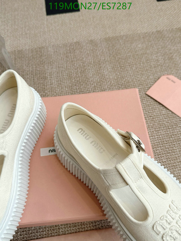 Miu Miu-Women Shoes Code: ES7287 $: 119USD