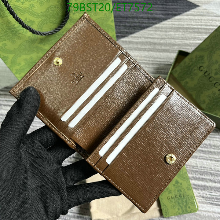 Gucci-Wallet Mirror Quality Code: ET7572 $: 79USD