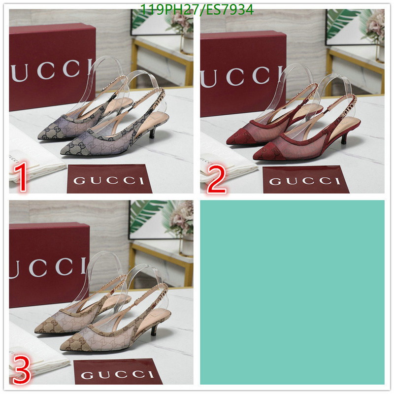 Gucci-Women Shoes Code: ES7934 $: 119USD