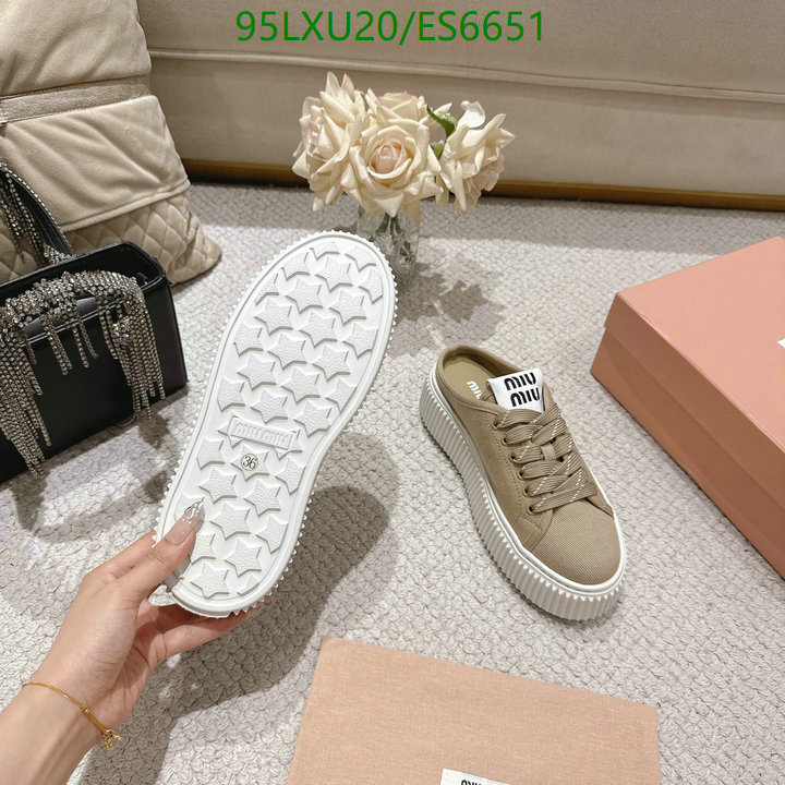Miu Miu-Women Shoes Code: ES6651 $: 95USD