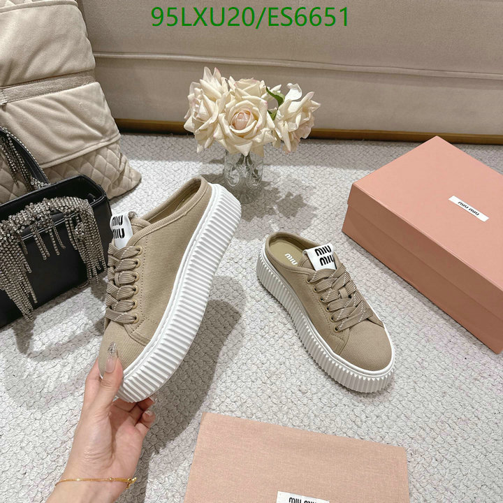 Miu Miu-Women Shoes Code: ES6651 $: 95USD