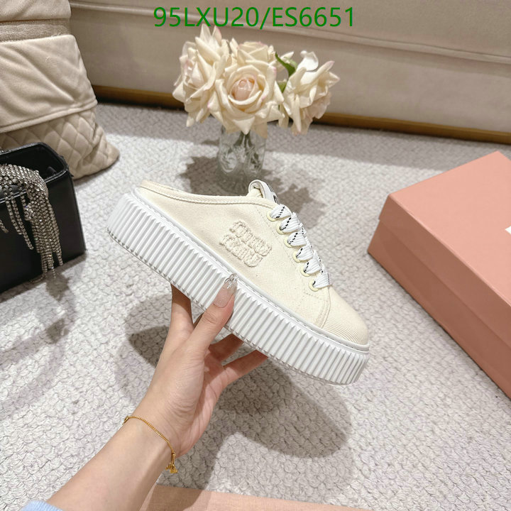 Miu Miu-Women Shoes Code: ES6651 $: 95USD
