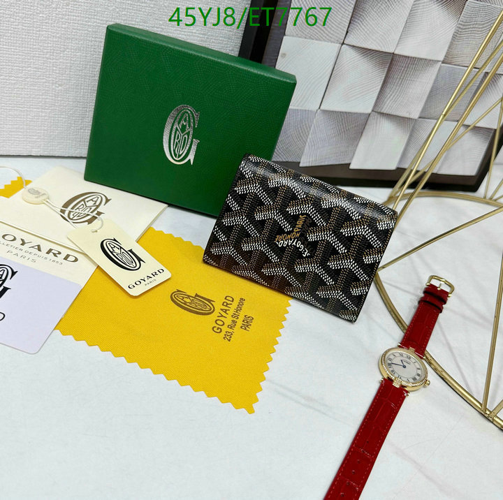 Goyard-Wallet-4A Quality Code: ET7767 $: 45USD