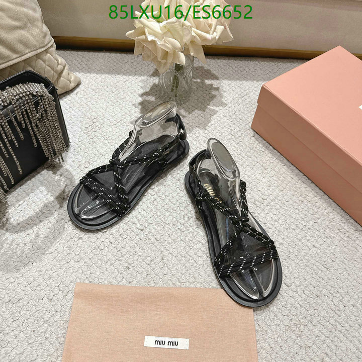 Miu Miu-Women Shoes Code: ES6652 $: 85USD