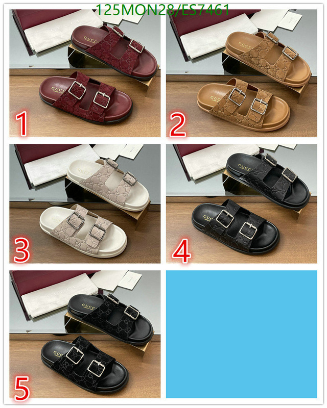 Gucci-Women Shoes Code: ES7461 $: 125USD
