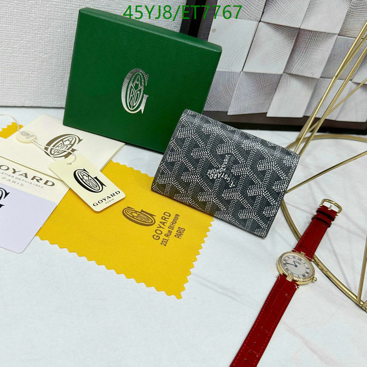 Goyard-Wallet-4A Quality Code: ET7767 $: 45USD
