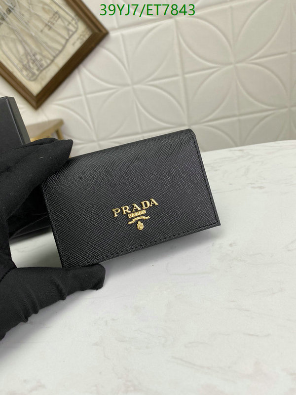 Prada-Wallet-4A Quality Code: ET7843 $: 39USD