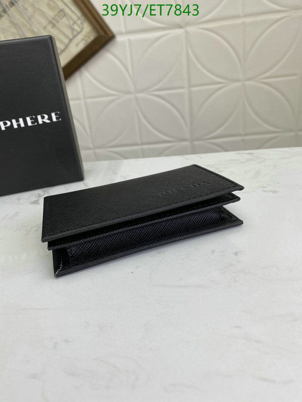 Prada-Wallet-4A Quality Code: ET7843 $: 39USD