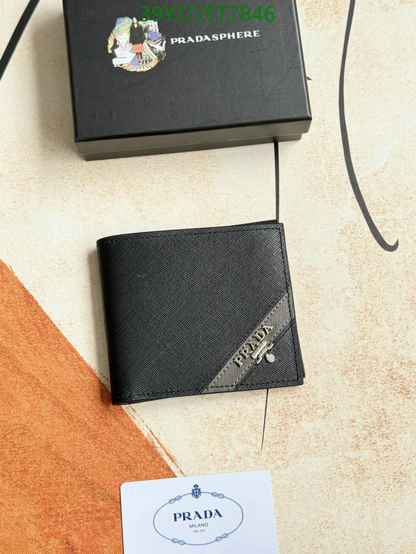 Prada-Wallet-4A Quality Code: ET7846 $: 39USD