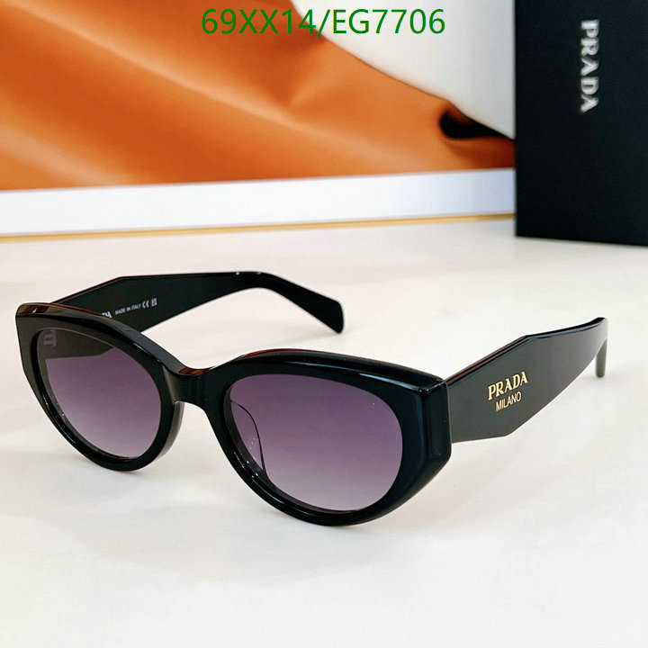 Prada-Glasses Code: EG7706 $: 69USD