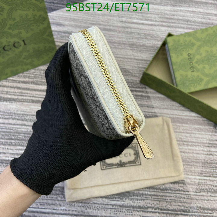 Gucci-Wallet Mirror Quality Code: ET7571 $: 95USD