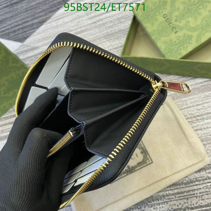 Gucci-Wallet Mirror Quality Code: ET7571 $: 95USD