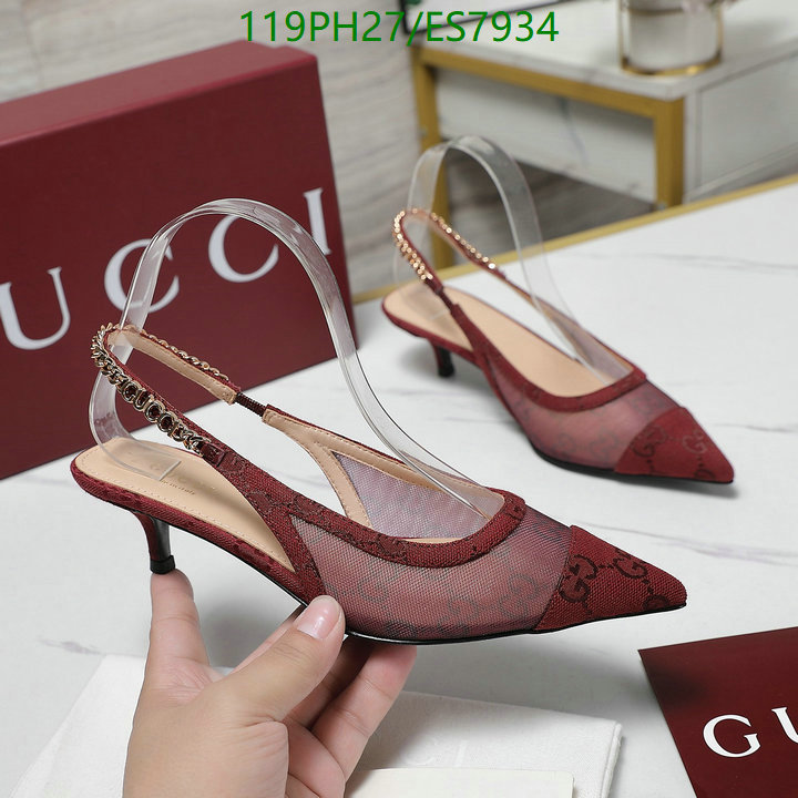 Gucci-Women Shoes Code: ES7934 $: 119USD