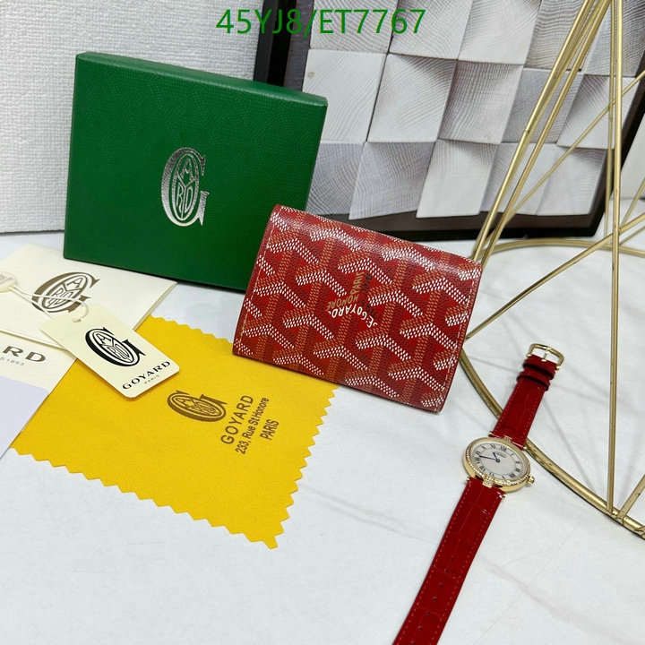Goyard-Wallet-4A Quality Code: ET7767 $: 45USD