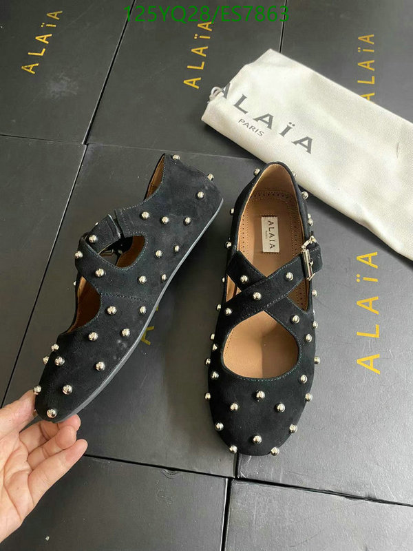 ALAIA-Women Shoes Code: ES7863 $: 125USD