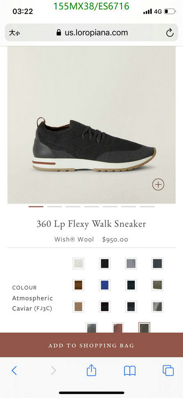Loro Piana-Women Shoes Code: ES6716 $: 155USD