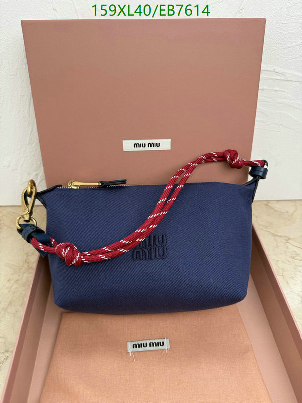 Miu Miu-Bag-Mirror Quality Code: EB7614 $: 159USD