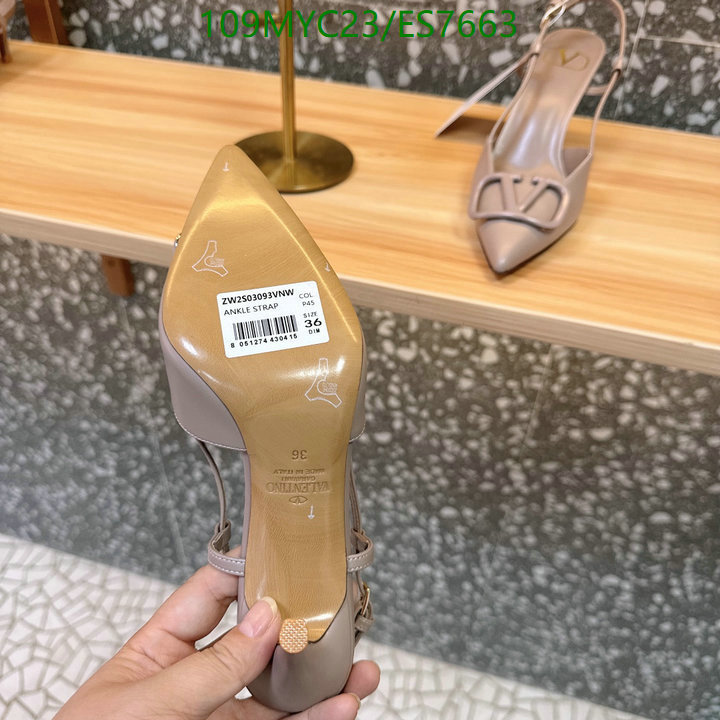 Valentino-Women Shoes Code: ES7663 $: 109USD