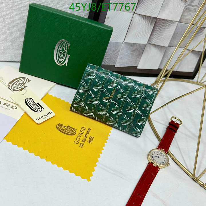 Goyard-Wallet-4A Quality Code: ET7767 $: 45USD