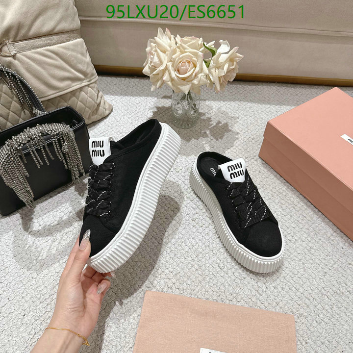 Miu Miu-Women Shoes Code: ES6651 $: 95USD