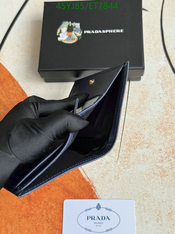 Prada-Wallet-4A Quality Code: ET7844 $: 45USD