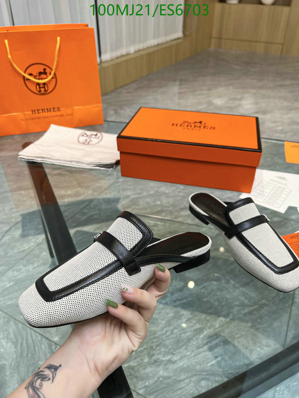 Hermes-Women Shoes Code: ES6703 $: 100USD