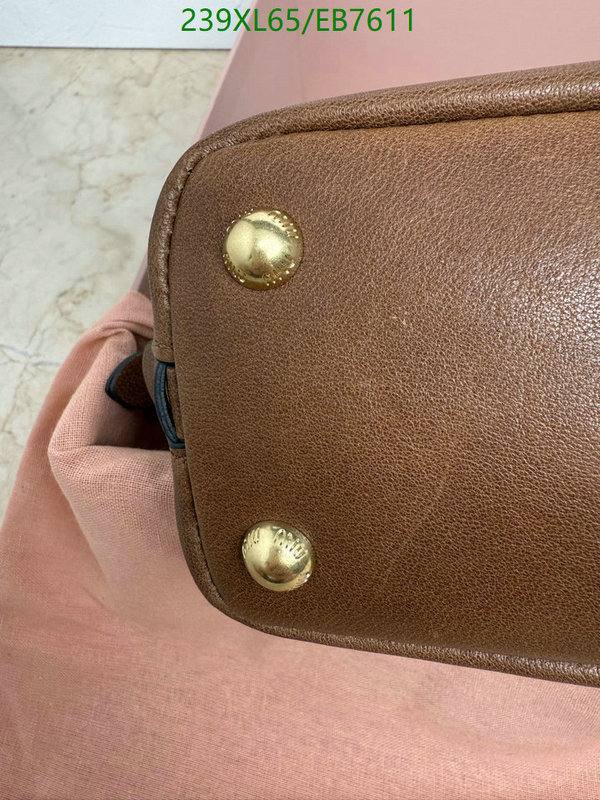 Miu Miu-Bag-Mirror Quality Code: EB7611 $: 239USD
