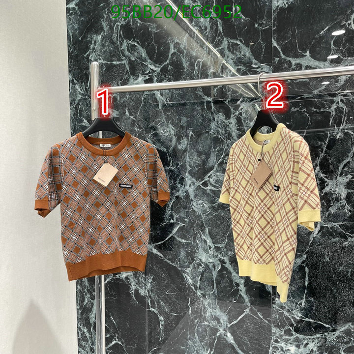 MIUMIU-Clothing Code: EC6952 $: 95USD