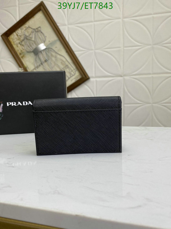 Prada-Wallet-4A Quality Code: ET7843 $: 39USD