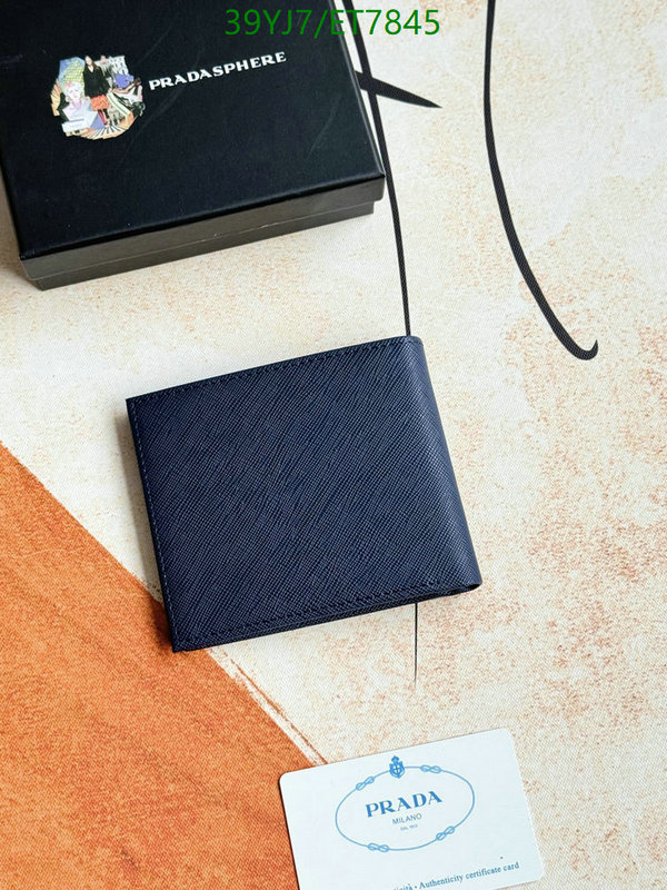 Prada-Wallet-4A Quality Code: ET7845 $: 39USD