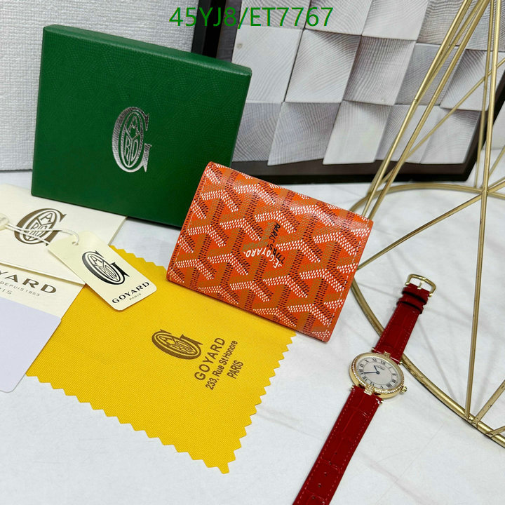 Goyard-Wallet-4A Quality Code: ET7767 $: 45USD