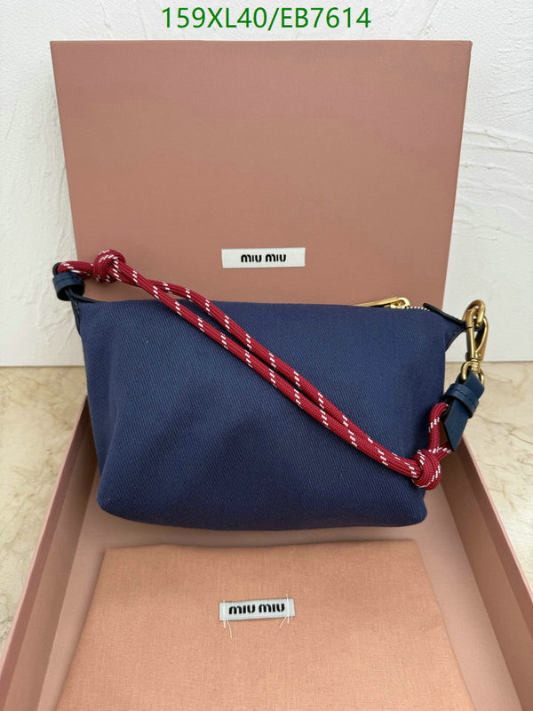 Miu Miu-Bag-Mirror Quality Code: EB7614 $: 159USD