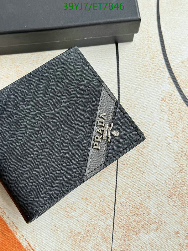 Prada-Wallet-4A Quality Code: ET7846 $: 39USD