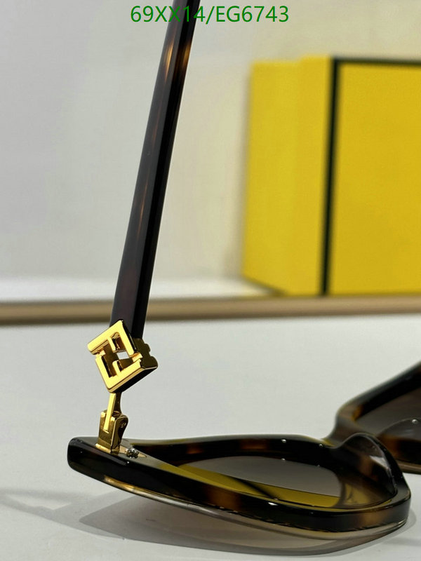 Fendi-Glasses Code: EG6743 $: 69USD