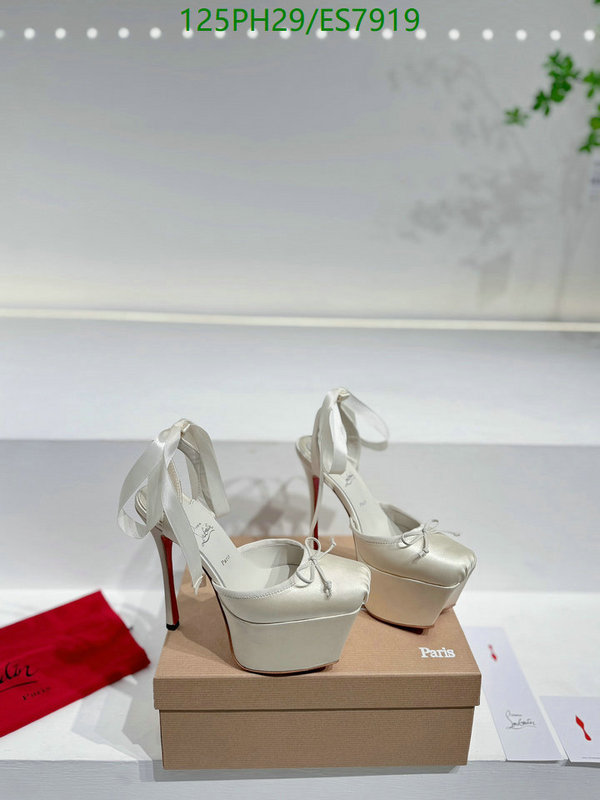 Christian Louboutin-Women Shoes Code: ES7919 $: 125USD
