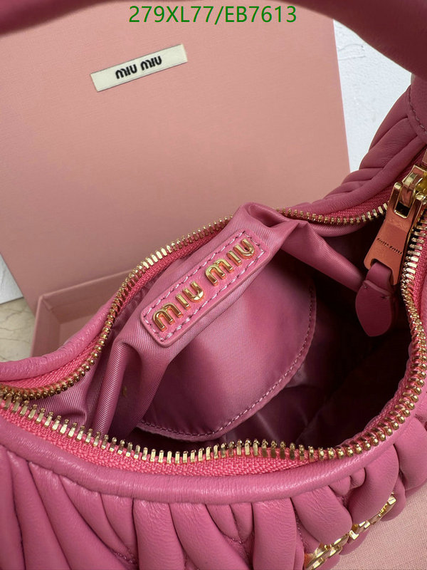 Miu Miu-Bag-Mirror Quality Code: EB7613 $: 279USD