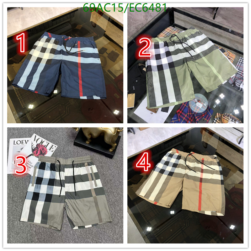 Burberry-Beach Shorts Code: EC6481 $: 69USD