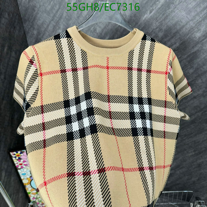 Burberry-Clothing Code: EC7316 $: 55USD