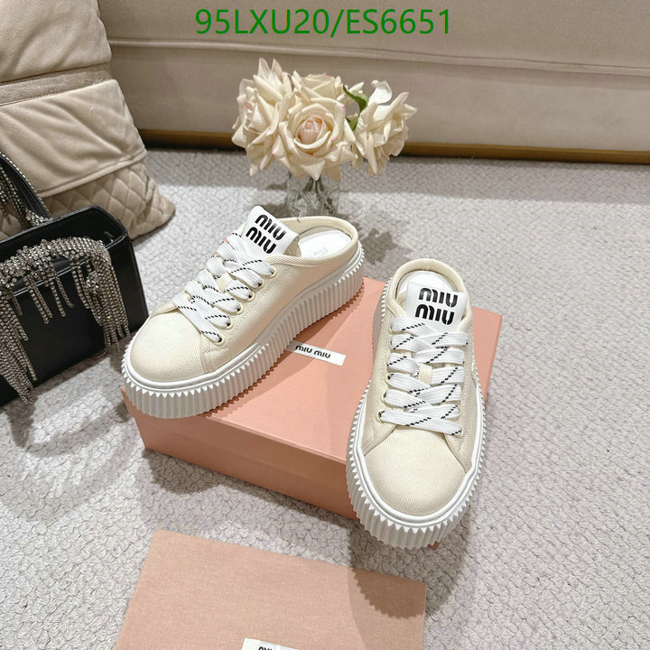 Miu Miu-Women Shoes Code: ES6651 $: 95USD